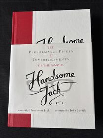 HANDSOME JACK, John Lovick Hardcover, Squash, 1st, unread, 2016