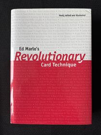 ED MARLO'S REVOLUTIONARY CARD TECHNIQUE, 2nd printing, Magic, Inc. 2003